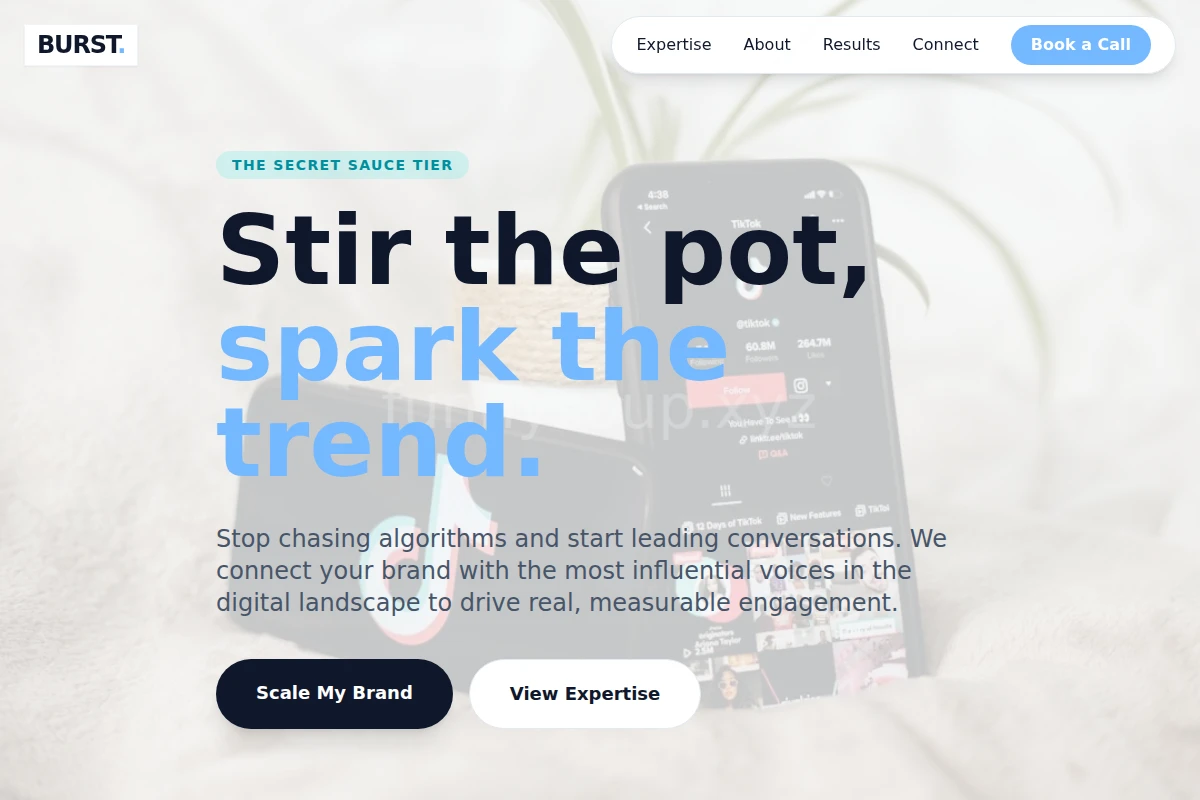 Burst Influencer Marketing