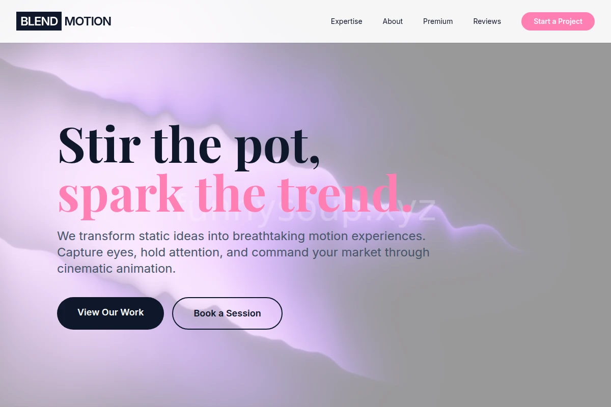 Blend Motion Graphics