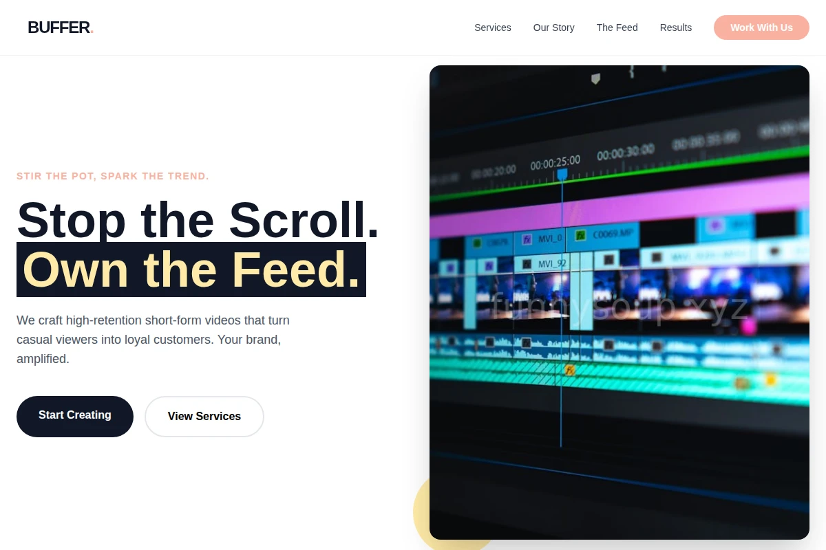 Buffer Short Form Video Agency
